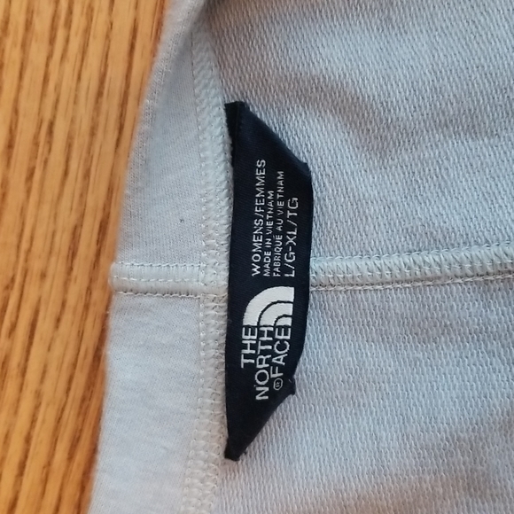 (L-XL) The North Face Cotton Blend Tie Waist Kimono Cardigan Casual Cozy Leisure - Picture 4 of 8